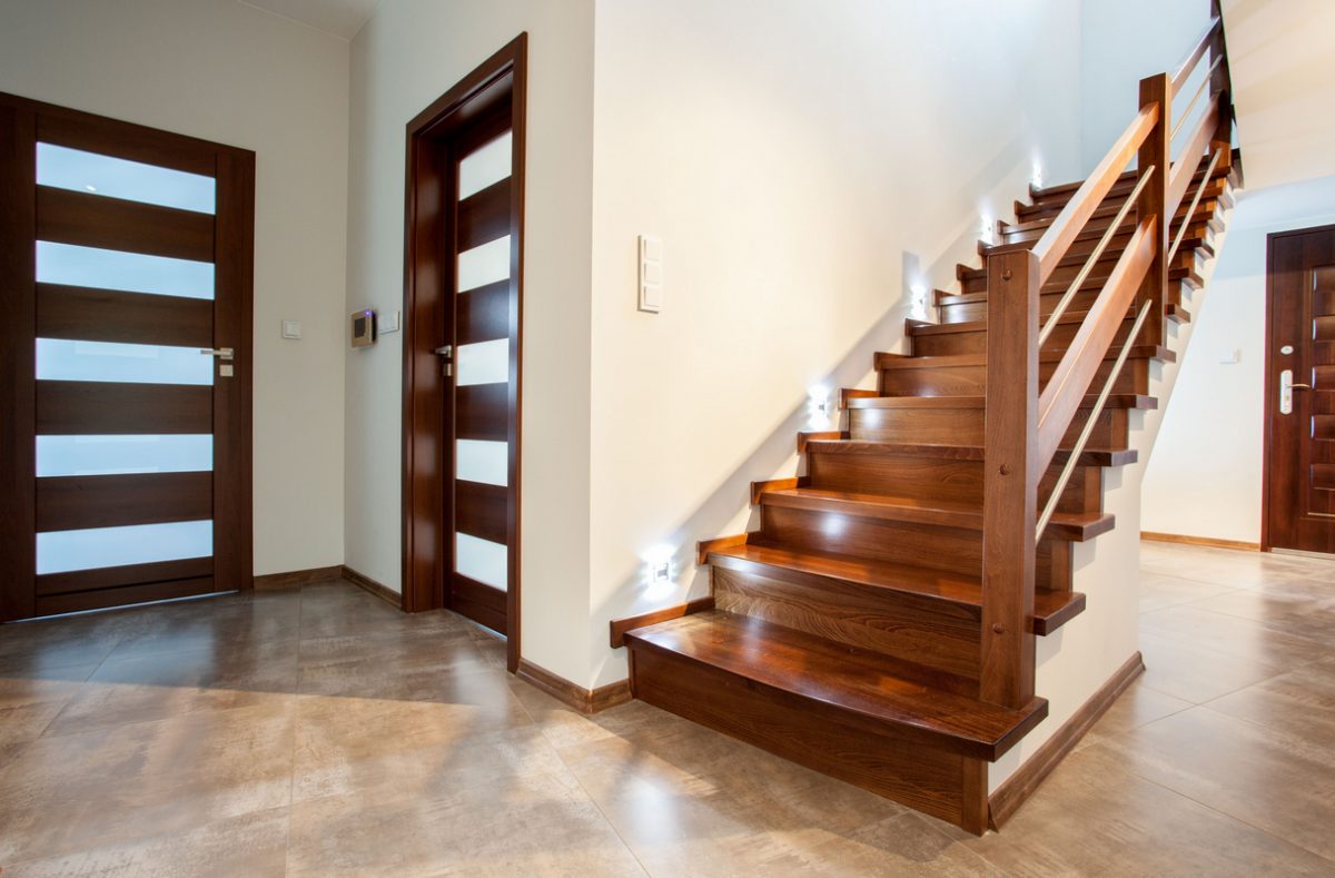 Как расположить лестницу в доме: 120 фото конструкций и сооружений, варианты ступеней