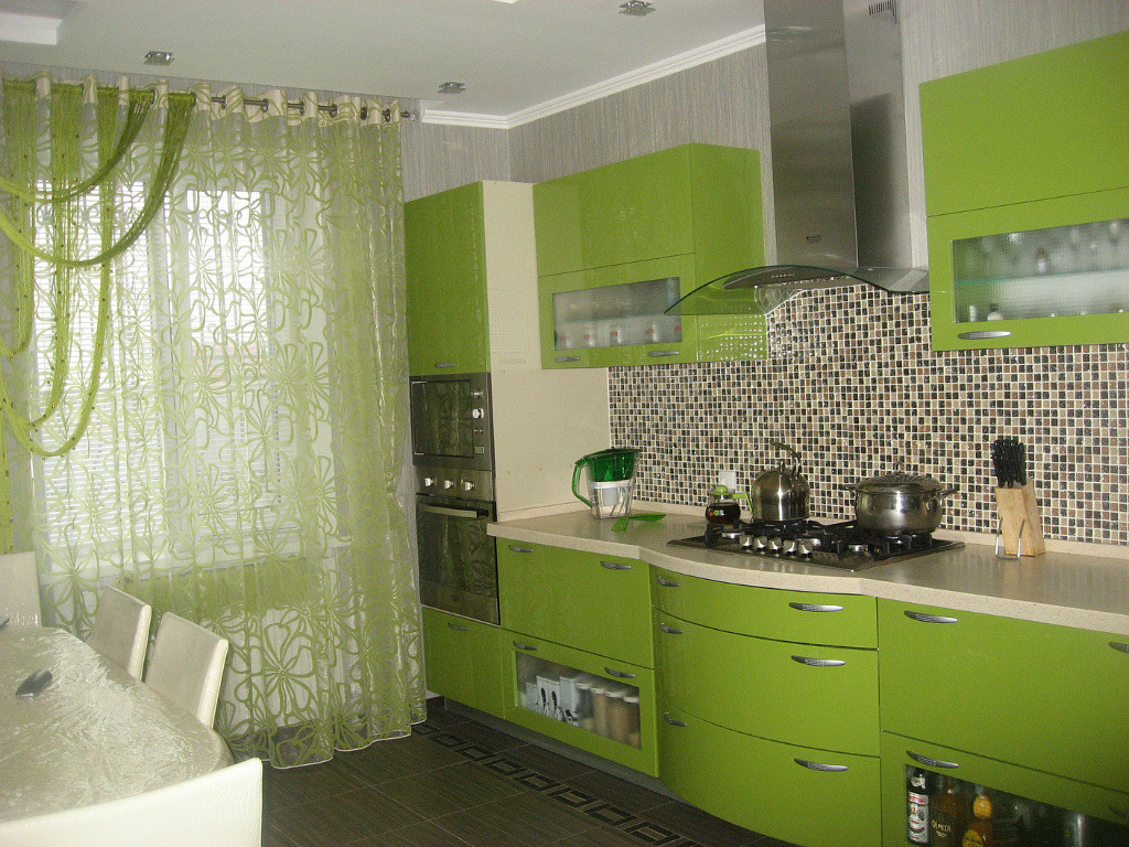 Дизайн кухни зеленого цвета: 125 фото лучших сочетаний и стильных идей оформления кухни