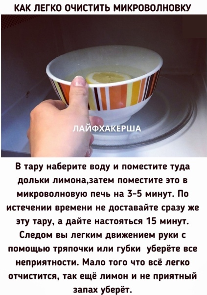 Как отмыть микроволновку от жира внутри быстро в домашних условиях: лучшие способы