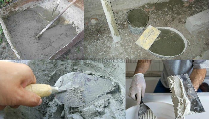 Раствор для штукатурки: пропорции цемента и песка, соотношение для наружных стен, как приготовить известково-гипсовый состав своими руками