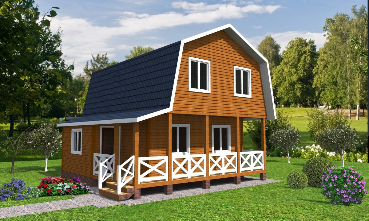 Планировка небольших домов для дачи. проекты домов с мансардой и террасой