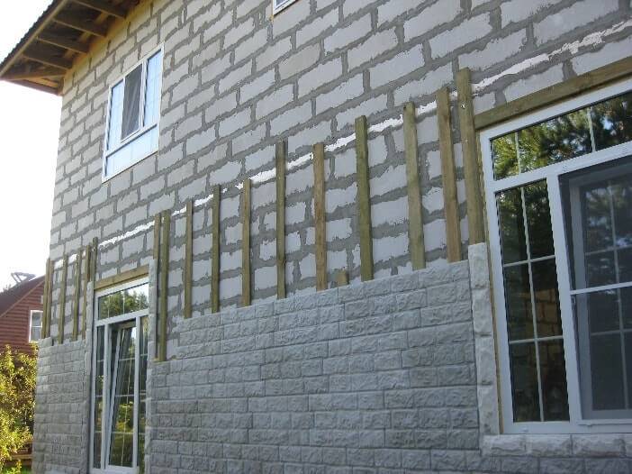 Фасад дома из газобетона: актуальные способы отделки