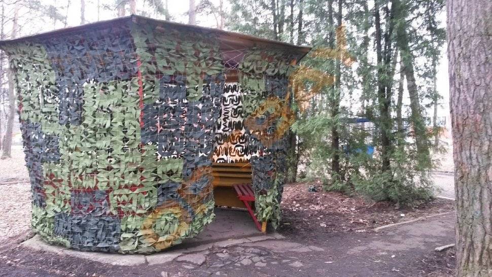 Маскировочная сетка для забора