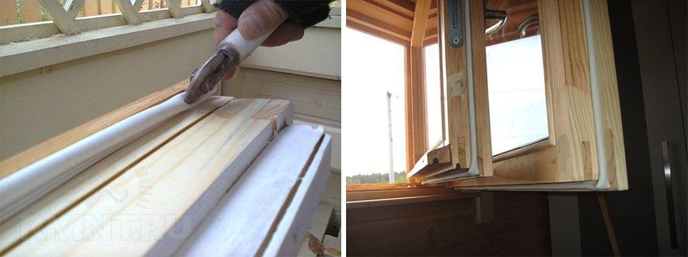 Утепление деревянных окон своими руками: материалы способы + фото