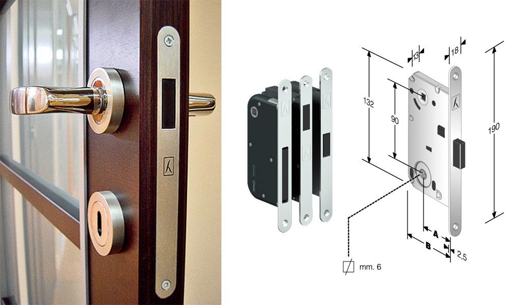 Выбор и установка магнитной защелки для межкомнатных дверей