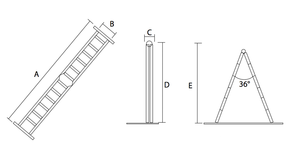 Лестница трехсекционная универсальная: выбираем себе помощника. выбираем трёхсекционную лестницу лестница раздвижная алюминиевая трехсекционная инструкция