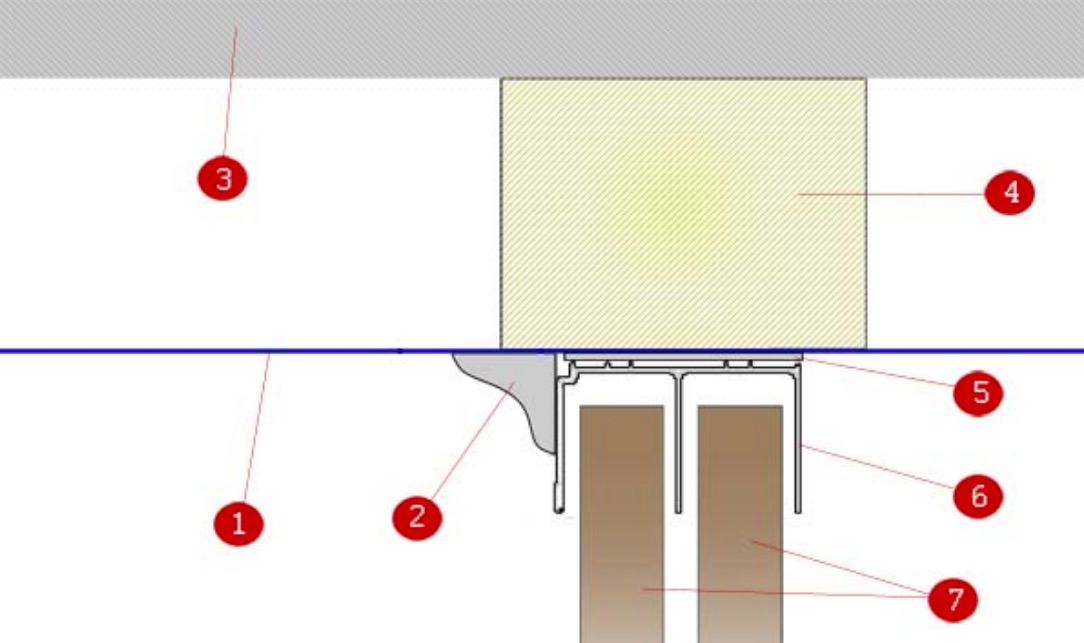 Шкаф-купе и натяжной потолок: как совместить и что вначале?