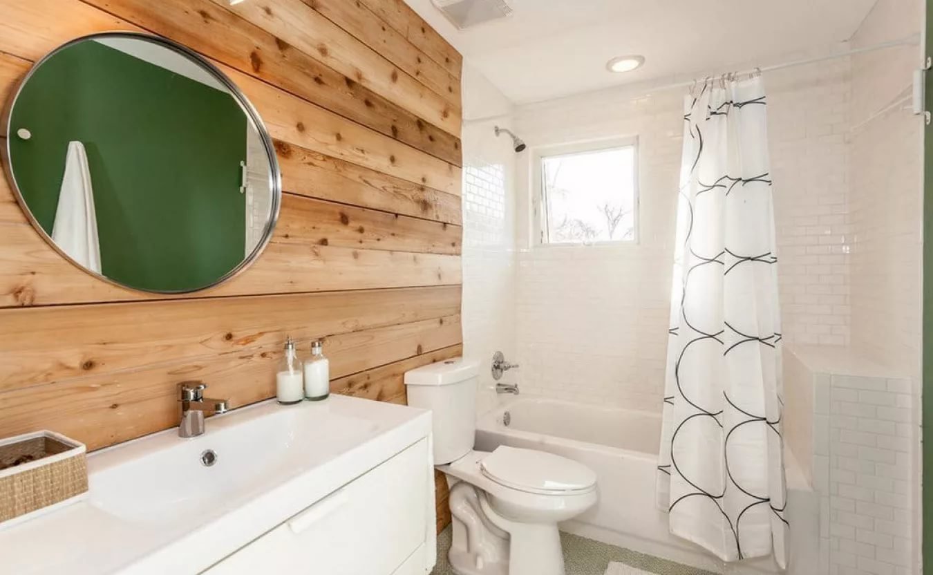 ???? ванная без плитки – альтернативные варианты отделки: 10 идей для стен и 6 – для пола