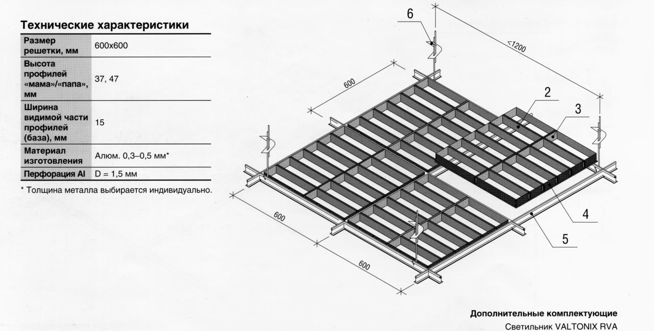 Монтаж потолка грильято: подробная технология, плюс фотоотчет и пояснения