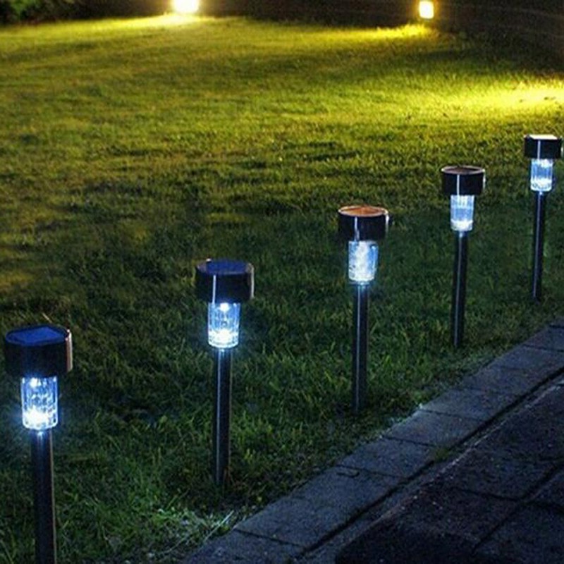 Уличные садовые светильники на солнечных батареях для освещения дома