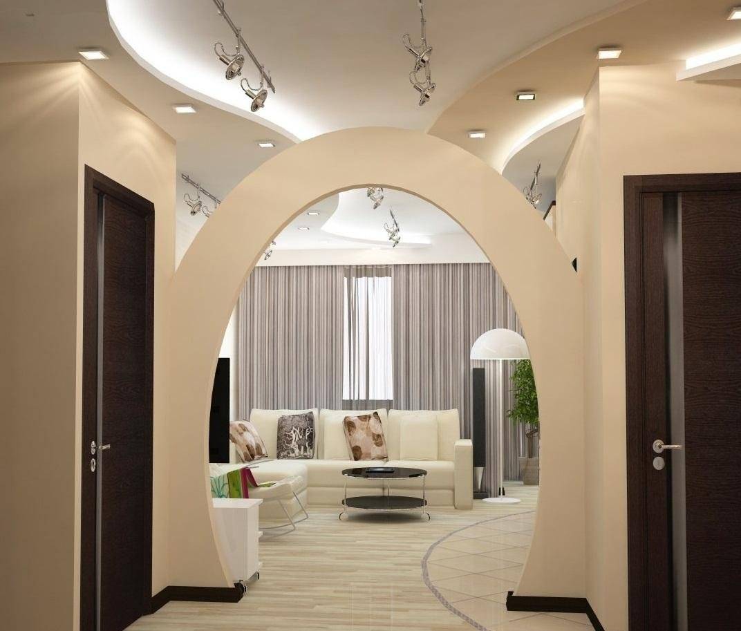 Дизайн арки в коридоре в квартире фото