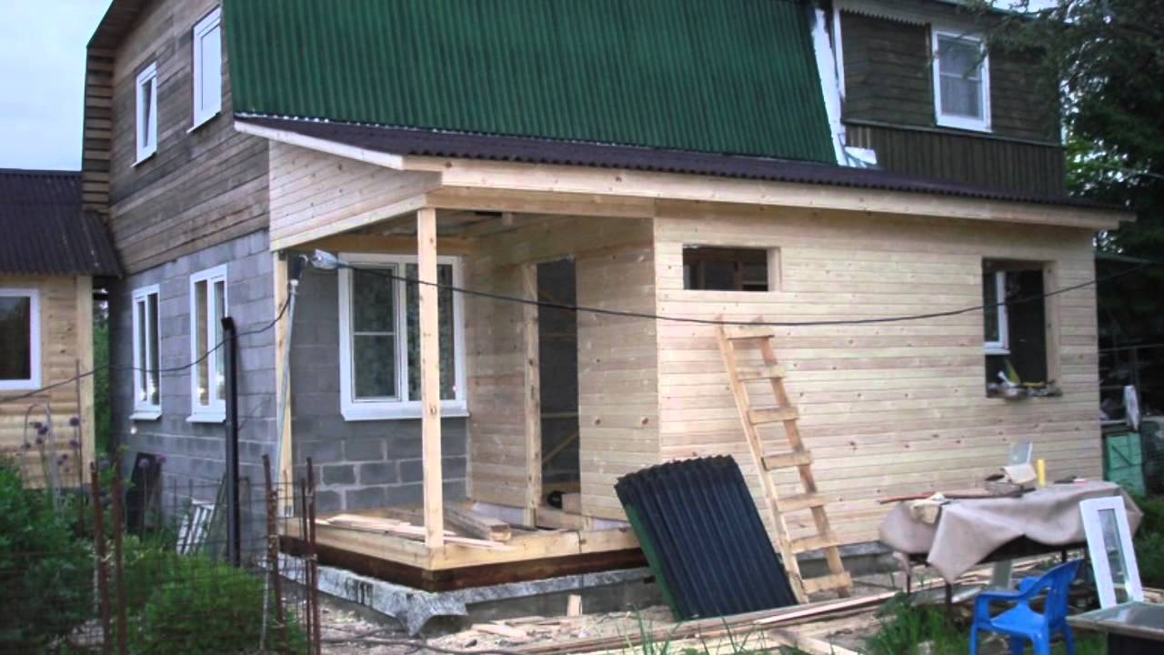 Проекты пристроек к деревянному дому