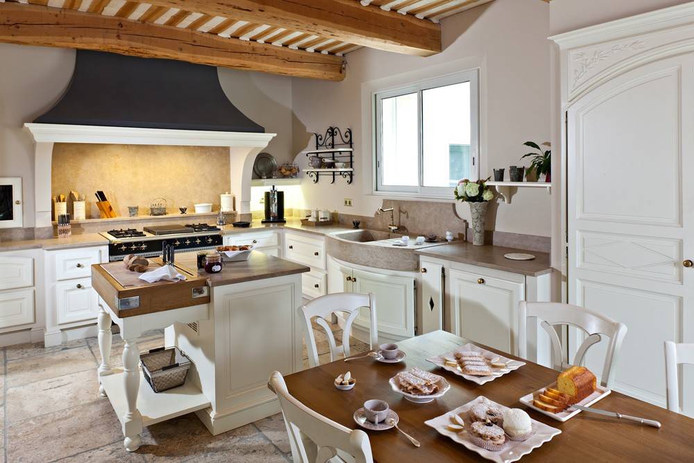 Интерьер кухни в стиле прованс: фото примеры красивого дизайна