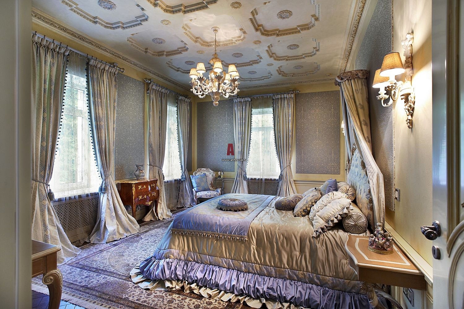 Спальня в стиле 19 века