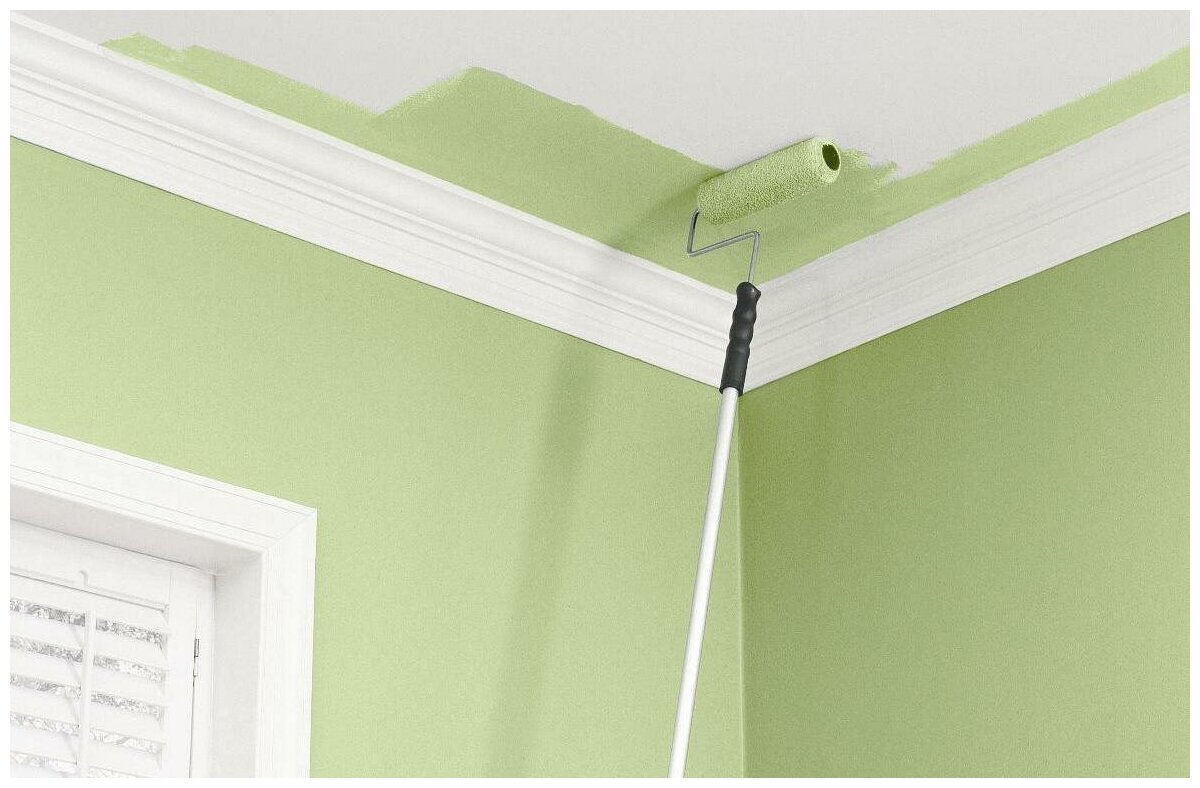 Как покрасить потолок водоэмульсионной краской: фото, видео инструкция