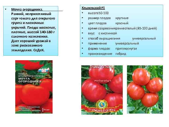 Лучшие сорта томатов для теплиц и открытого грунта в подмосковье