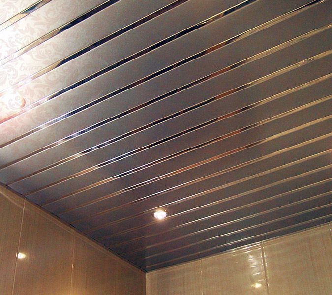 Как сделать подвесные потолки из алюминиевых панелей - монтаж, фото