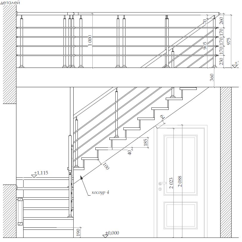 Как начертить лестницу: этапы разработки чертежей, программы для проектирования конструкции