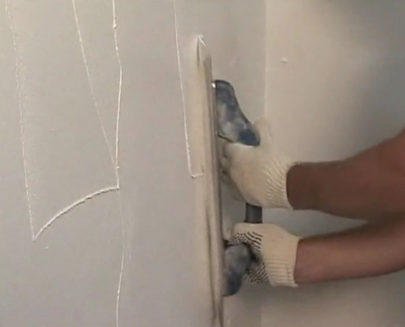 Как шпаклевать гипсокартон правильно - технология шпалевания стен из гкл своими руками