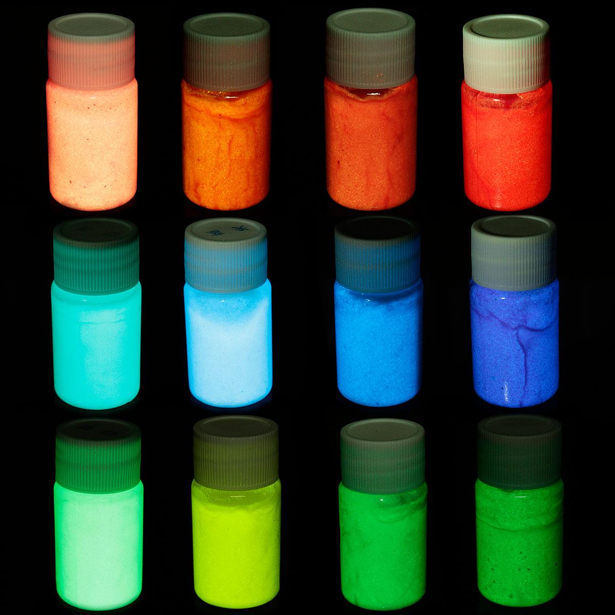 Разновидности и особенности светящихся флуоресцентных красок — разбираем все нюансы